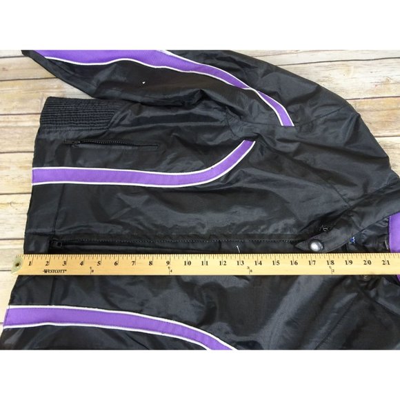 SPR Speed Pro Racing Jacket Purple Black - Picture 8 of 9